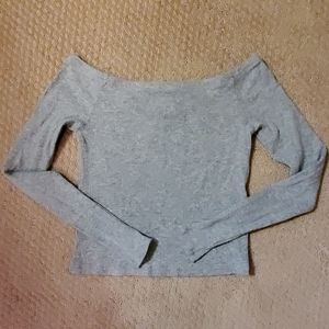 H&M off the shoulder crop top